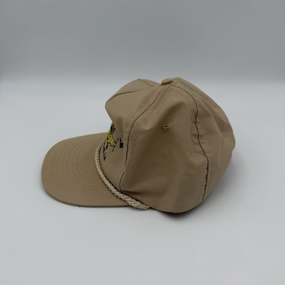 Vintage Farm Air Service Rope Hat Aviation Crop Duster Tallulah LA Cap - Picture 5 of 10